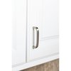 Elements By Hardware Resources 3" Center-to-Center Satin Nickel Square Slade Cabinet Pull 984-3SN